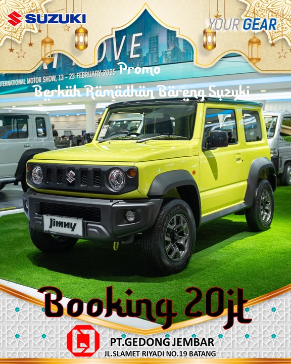 PROMO RAMADHAN 1446 / 2025 SUZUKI JIMNY 3 PINTU PEKALONGAN - BATANG